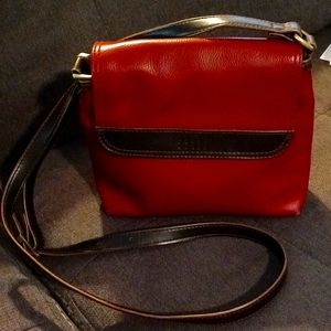 Crazy Horse cross body bag red🖤